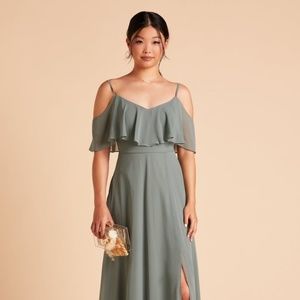 Bird Grey Bridesmaid Dress Size M